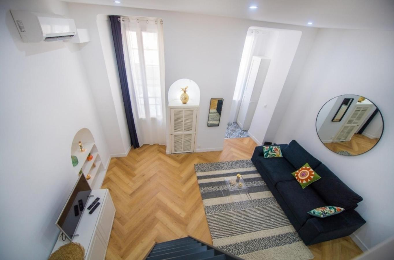 Studio Elegant 4 Couchages Front De Mer Clim Parking Privatif Wifi Nizza Kültér fotó